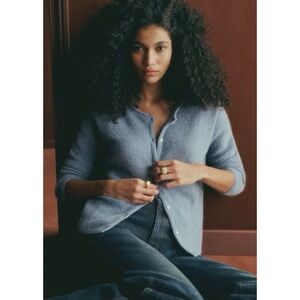 Sezane Blue Women's Cardigan